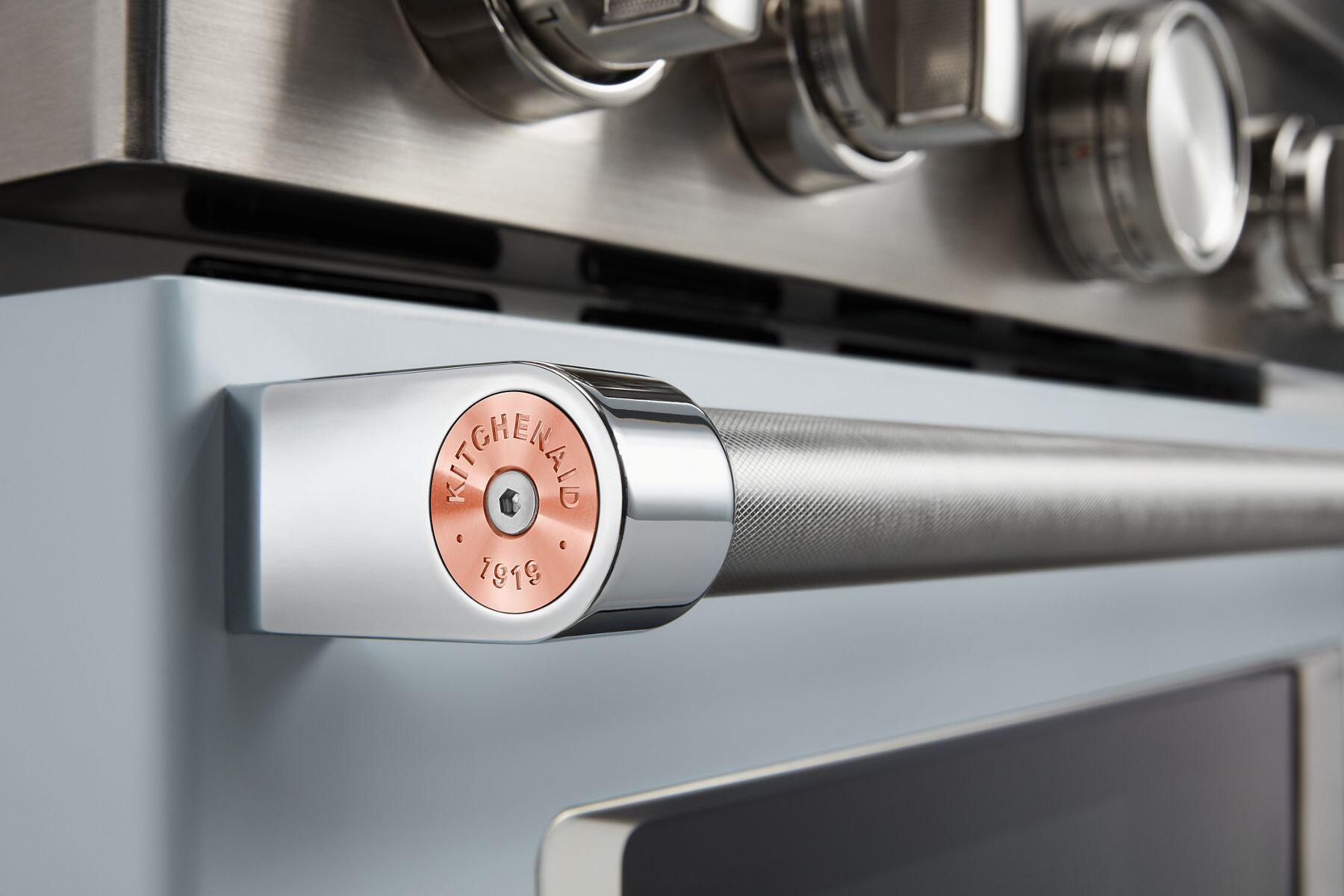 Kitchenaid W11368841CF Kitchenaid® Commercial-Style Range Handle Medallion Kit - Copper