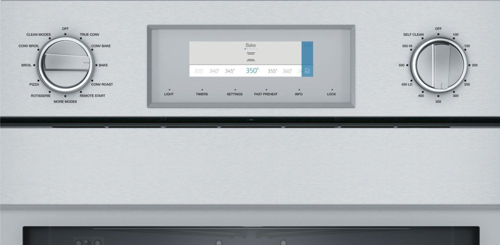 Thermador POD301LW 30-Inch Professional Single Wall Oven With Left Side Opening Door