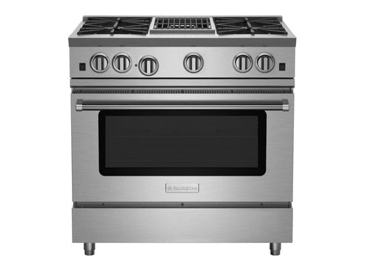 Bluestar RNB364CBV2 36" Rnb Series Range With 12" Charbroiler
