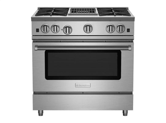Bluestar RNB364CBV2 36" Rnb Series Range With 12" Charbroiler