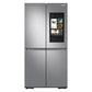 Samsung RF23A9771SR 23 Cu. Ft. Smart Counter Depth 4-Door Flex™ Refrigerator With Family Hub™ And Beverage Center In Stainless Steel