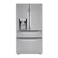 Lg LRMDC2306S 23 Cu. Ft. Smart Wi-Fi Enabled Counter-Depth Refrigerator With Craft Ice™ Maker