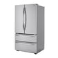 Lg LMWC23626S 23 Cu. Ft. French Door Counter-Depth Refrigerator
