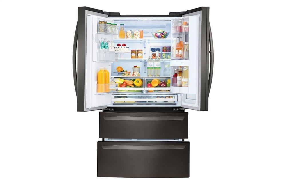 Lg LMXS28596D 28 Cu. Ft. Smart Wi-Fi Enabled Instaview™ Door-In-Door® Refrigerator