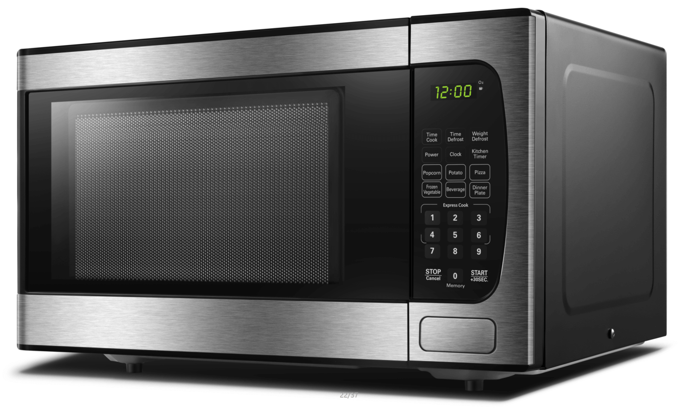 Danby DBMW0924BBS Danby 0.9 Cu Ft. Stainless Steel Microwave With Convenience Cooking Controls