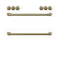 Cafe CXFCGHKPMCG Café™ Handle Kit - Range Brushed Brass