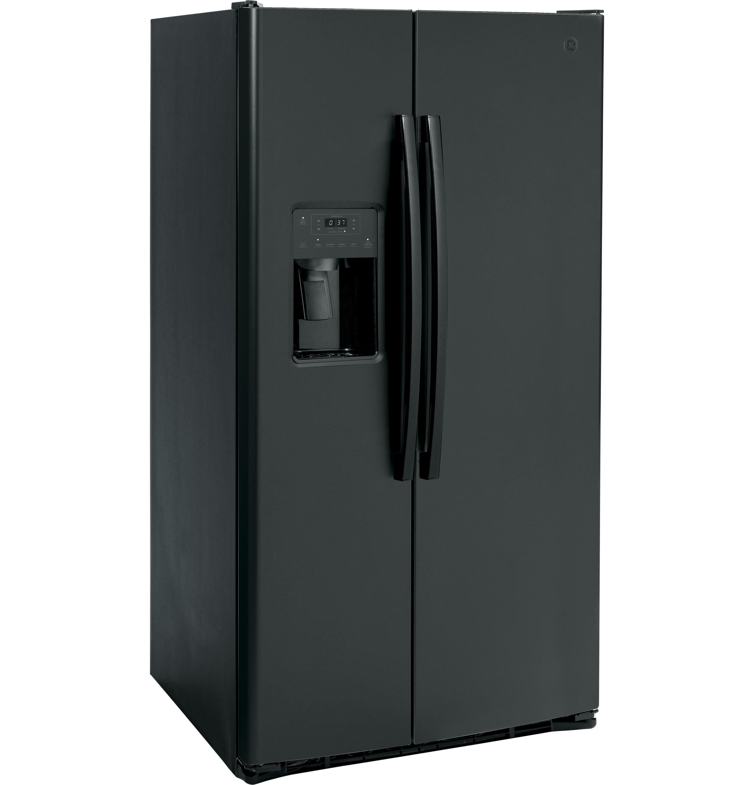 Ge Appliances GSE25GGPBB Ge® Energy Star® 25.3 Cu. Ft. Side-By-Side Refrigerator