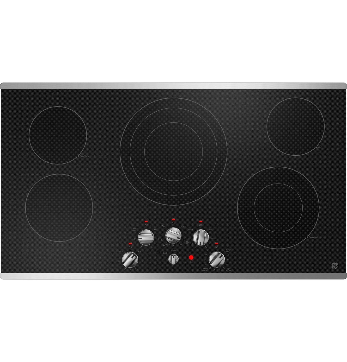 Ge Appliances JEP5036STSS Ge® 36" Built-In Knob Control Electric Cooktop