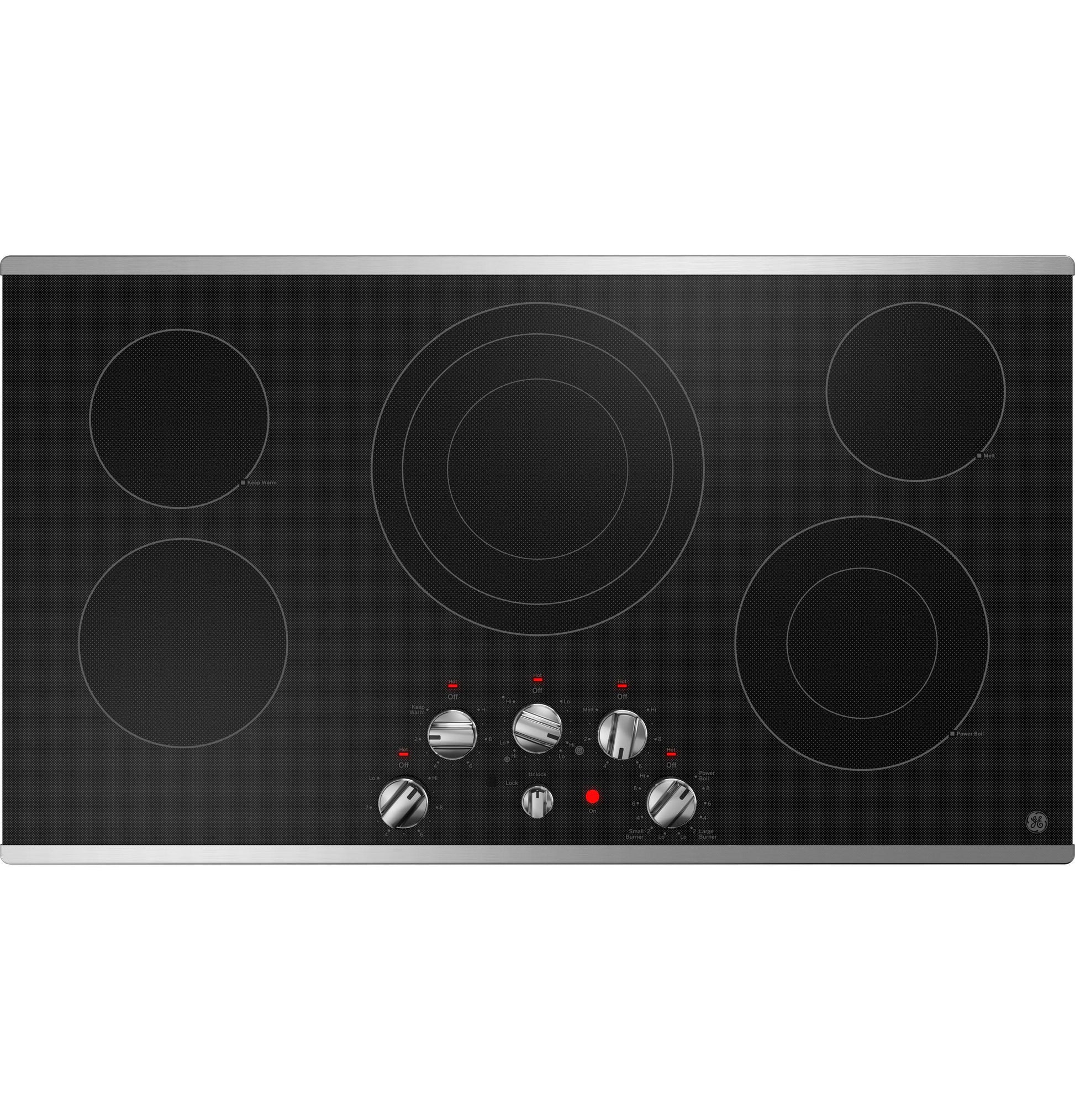 Ge Appliances JEP5036STSS Ge® 36" Built-In Knob Control Electric Cooktop