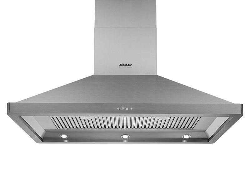 Dacor DHI542 54" Chimney Island Hood, Silver Stainless Steel