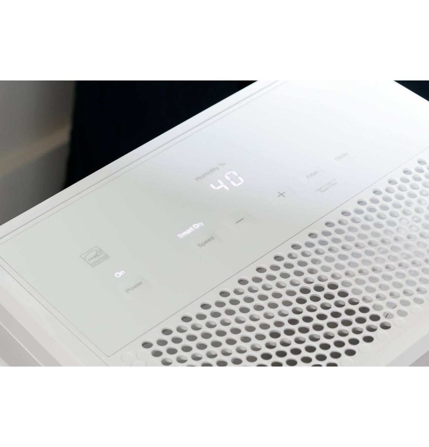 Ge Appliances ADHR22LB Ge® 22 Pint Energy Star® Portable Dehumidifier With Smart Dry For Damp Spaces