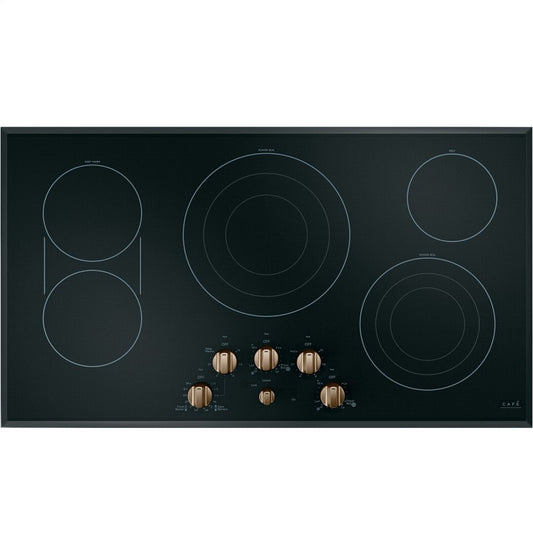 Cafe CEP70363MS2 Café 36" Knob-Control Electric Cooktop