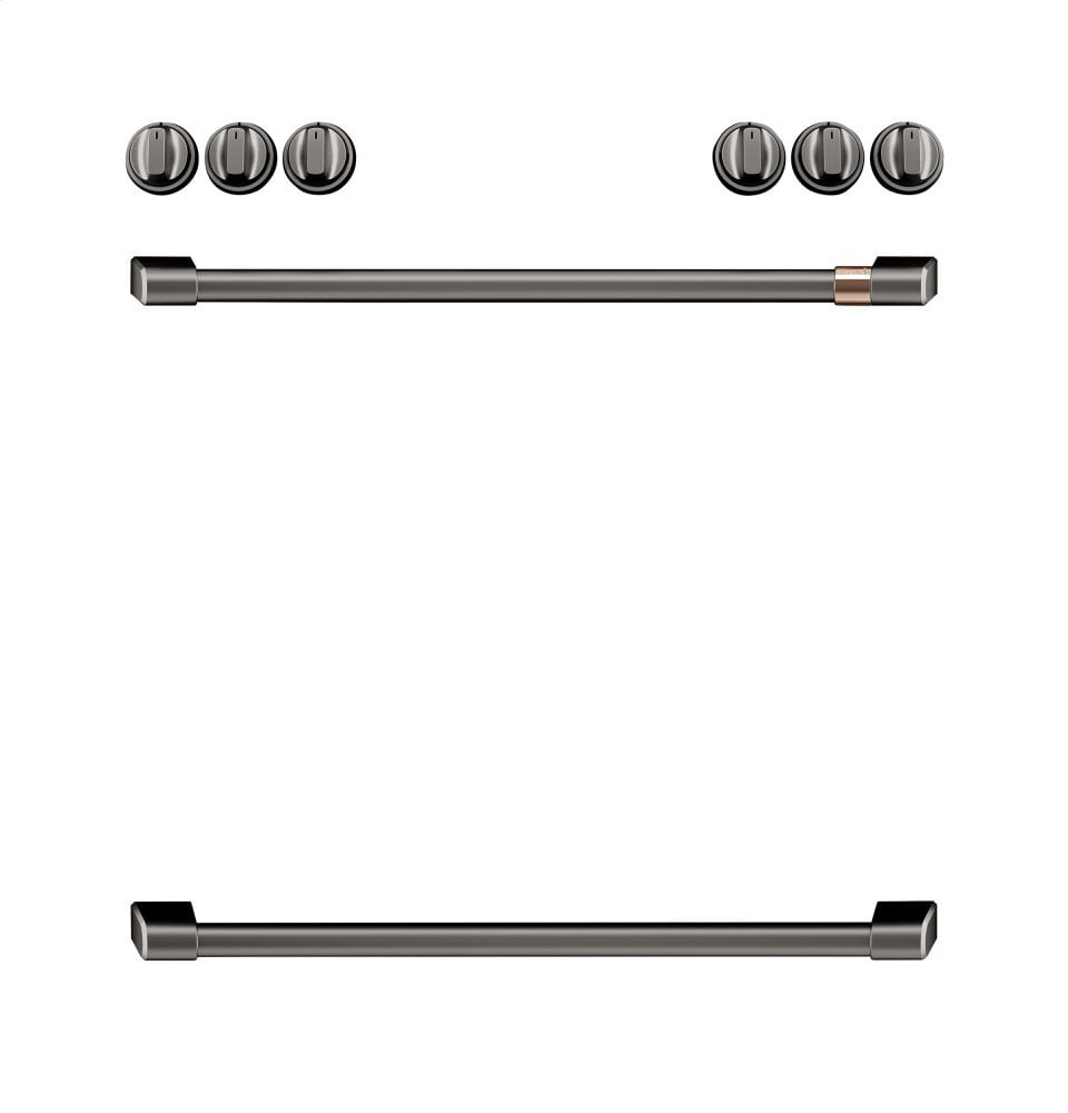 Cafe CXFCEHKPMBT Café Front Control Electric Knobs And Handles - Brushed Black