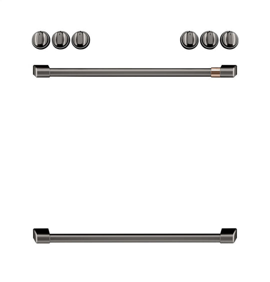 Cafe CXFCEHKPMBT Café Front Control Electric Knobs And Handles - Brushed Black