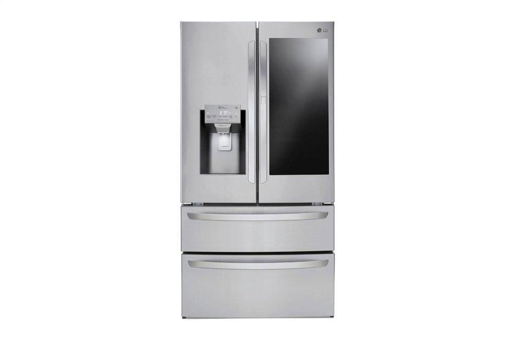 Lg LMXS28596S 28 Cu. Ft. Smart Wi-Fi Enabled Instaview™ Door-In-Door® Refrigerator