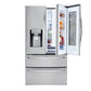 Lg LMXS28596S 28 Cu. Ft. Smart Wi-Fi Enabled Instaview™ Door-In-Door® Refrigerator