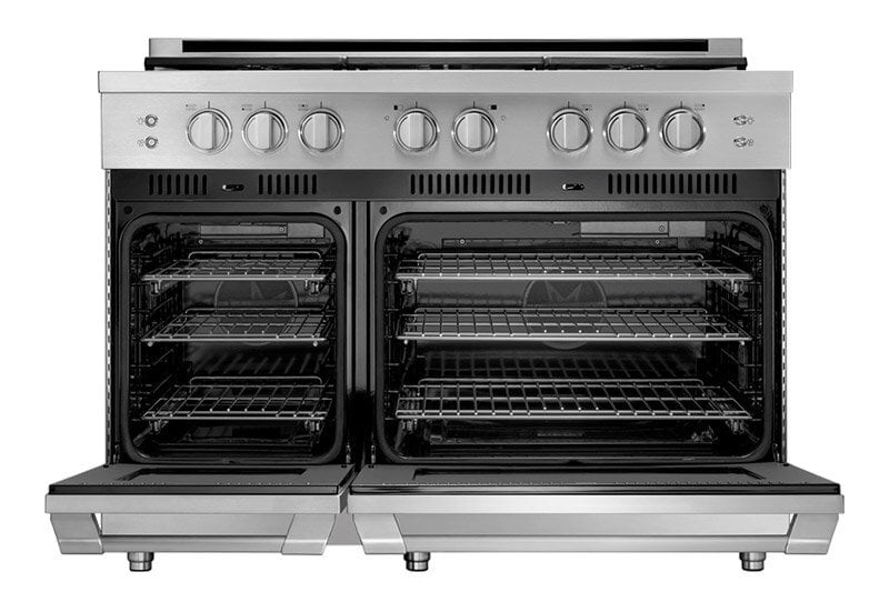 Dacor HGPR48SNGH 48" Gas Pro Range, Silver Stainless Steel, Natural Gas/High Altitude