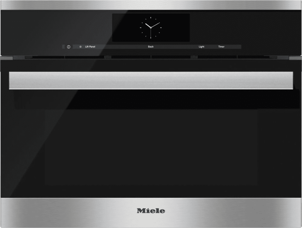 Miele DGC68051 Stainless Steel - Steam Oven With Full-Fledged Oven Function And Xl Cavity - The Miele All-Rounder With Water (Plumbed) Connection For Discerning Cooks.