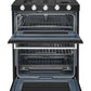 Kitchenaid KFGD500EBS 30-Inch 5 Burner Gas Double Oven Convection Range - Black Stainless Steel With Printshield™ Finish