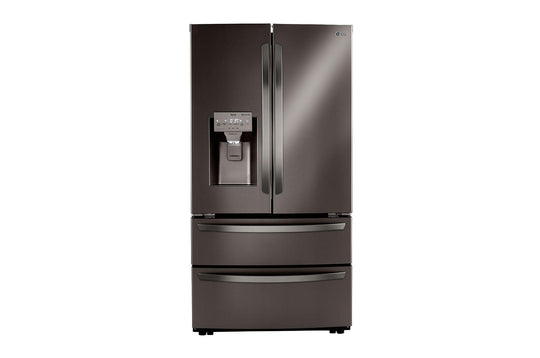 Lg LRMXC2206D 22 Cu Ft. Smart Counter Depth Double Freezer Refrigerator With Craft Ice™