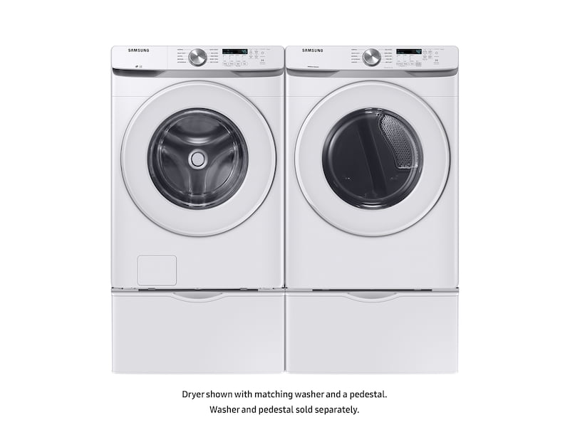 Samsung DVG45T6000W 7.5 Cu. Ft. Gas Dryer With Sensor Dry In White