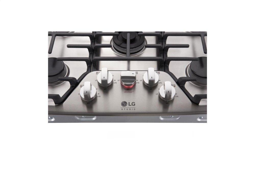 Lg LSCG307ST Lg Studio 30'' Gas Cooktop