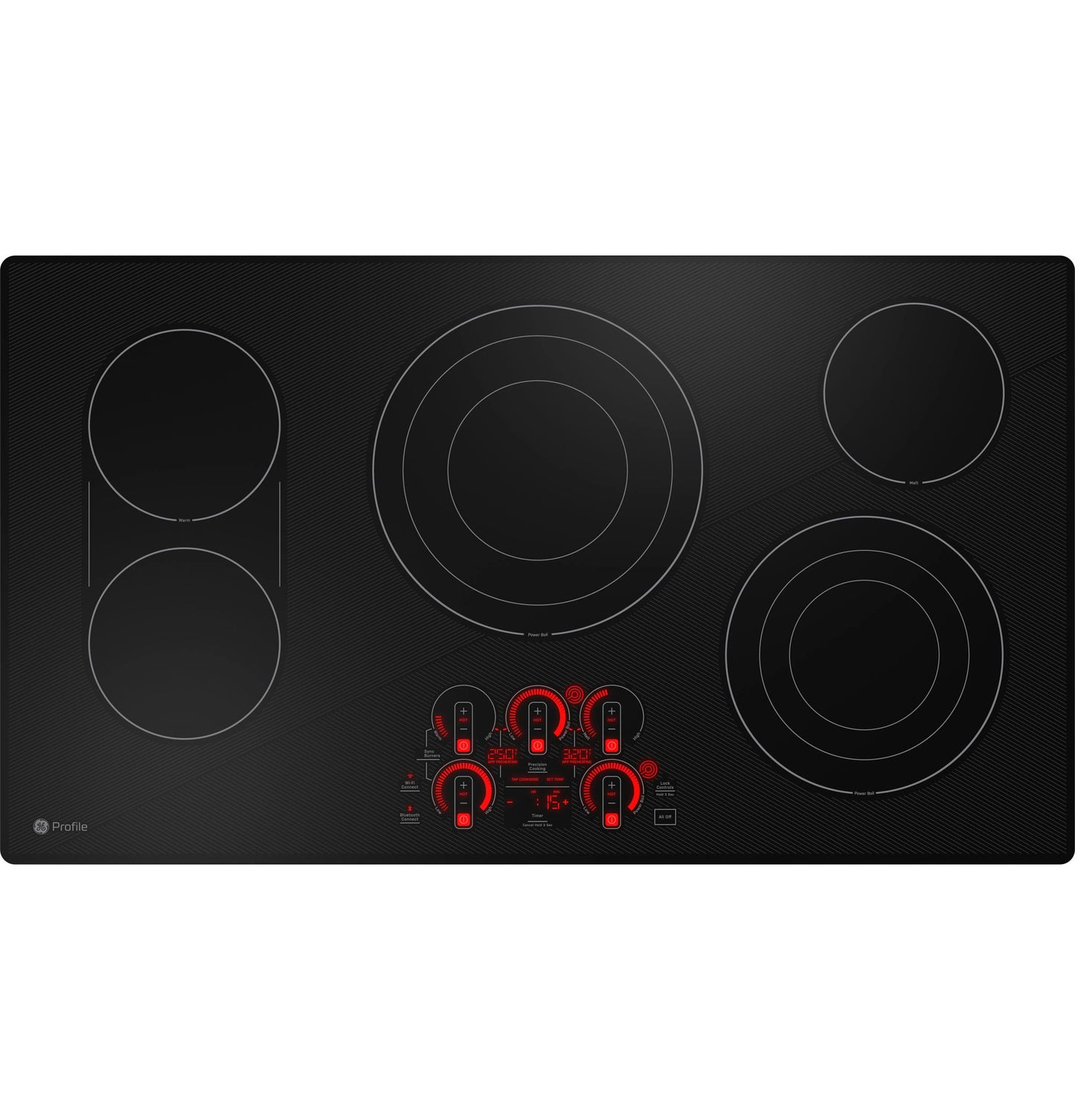 Ge Appliances PEP9036DTBB Ge Profile™ 36" Built-In Touch Control Cooktop