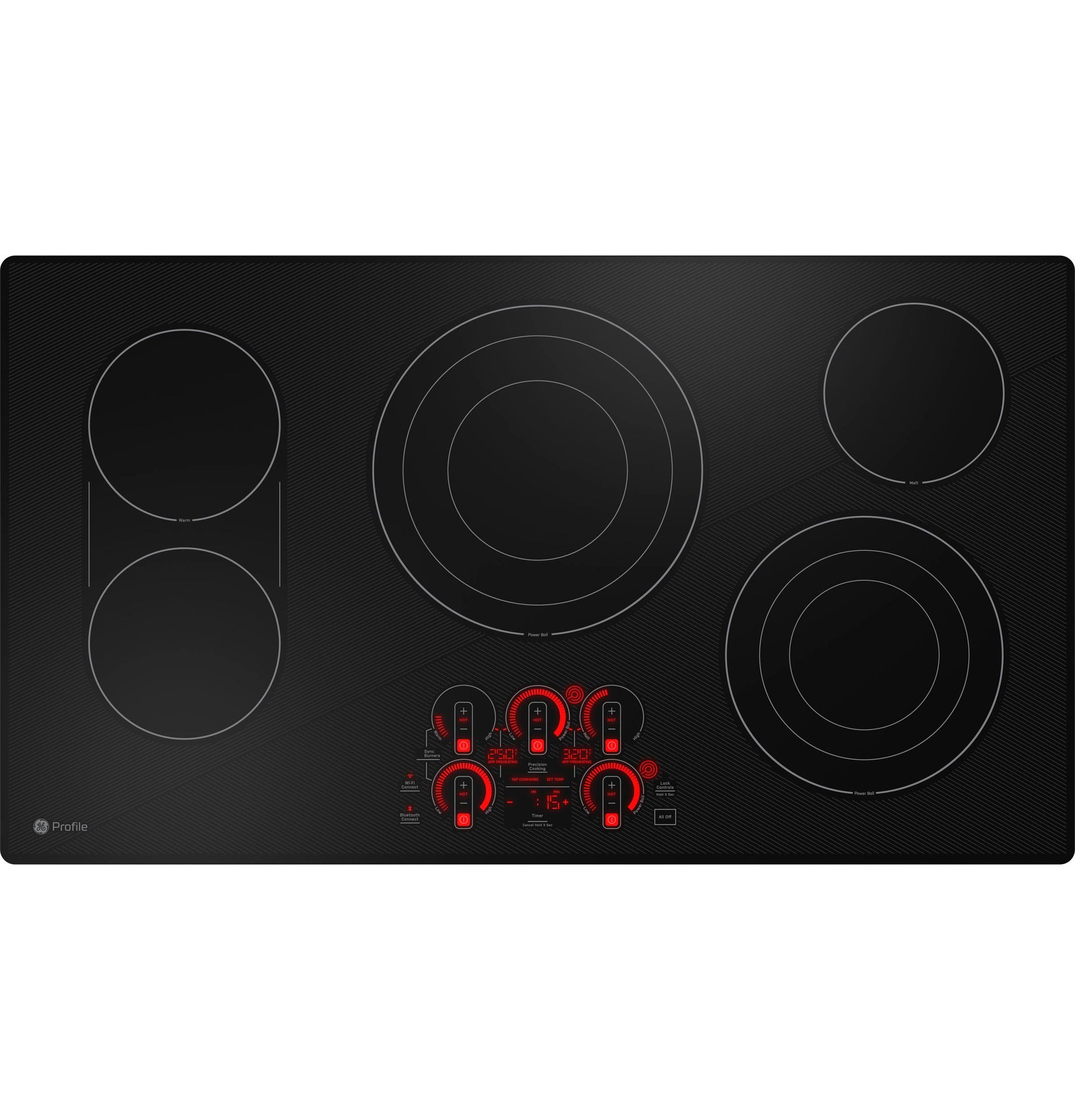 Ge Appliances PEP9036DTBB Ge Profile™ 36" Built-In Touch Control Cooktop