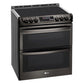 Lg LTE4815BD 7.3 Cu. Ft. Smart Wi-Fi Enabled Electric Double Oven Slide-In Range With Probake Convection® And Easyclean®