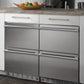 Monogram ZIDS240NSS Monogram Double-Drawer Refrigerator