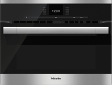 Miele H6500BM Stainless Steel - 24 Inch Speed Oven With Combi-Modes And Roast Probe For Precise-Temperature Cooking.