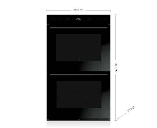 Wolf DO30CEBTH 30" E Series Contemporary Built-In Double Oven