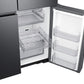 Samsung RF23A9771SG 23 Cu. Ft. Smart Counter Depth 4-Door Flex™ Refrigerator With Family Hub™ And Beverage Center In Black Stainless Steel