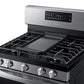 Samsung NX58T7511SS 5.8 Cu. Ft. Freestanding Gas Range With Air Fry And Convection In Stainless Steel