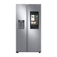 Samsung RS27T5561SR 26.7 Cu. Ft. Large Capacity Side-By-Side Refrigerator With Touch Screen Family Hub™ In Stainless Steel