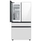Samsung RF23BB860012 Bespoke 4-Door French Door Refrigerator (23 Cu. Ft.) With Beverage Center™ In White Glass