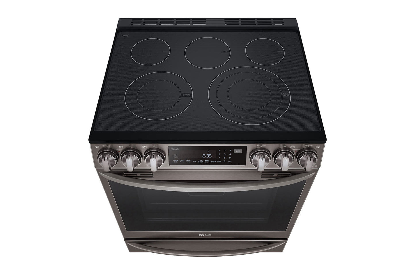 Lg LSEL6337D 6.3 Cu Ft. Smart Wi-Fi Enabled Probake Convection® Instaview® Electric Slide-In Range With Air Fry