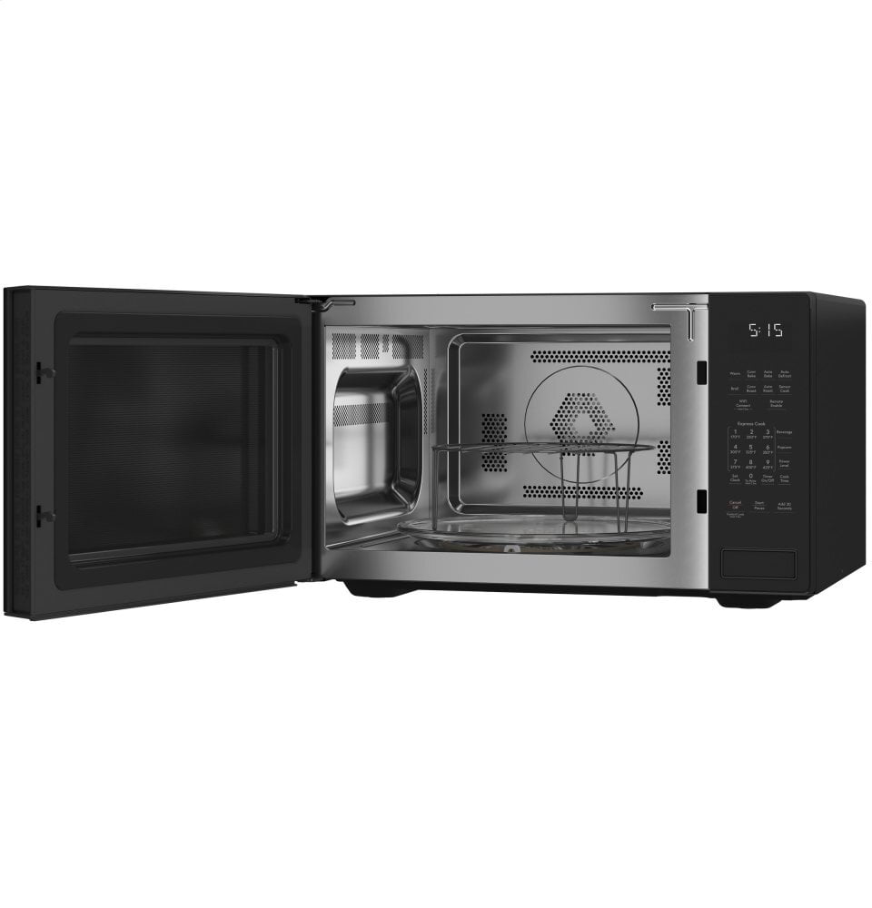 Cafe CEB515M2NS5 Café 1.5 Cu. Ft. Smart Countertop Convection/Microwave Oven In Platinum Glass