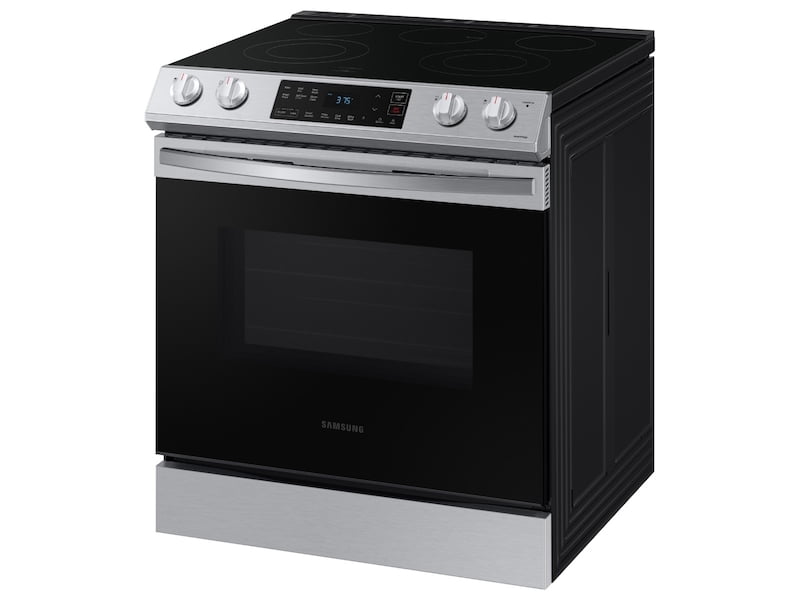 Samsung NE63T8111SS 6.3 Cu Ft. Front Control Slide-In Electric Range With Wi-Fi In Stainless Steel