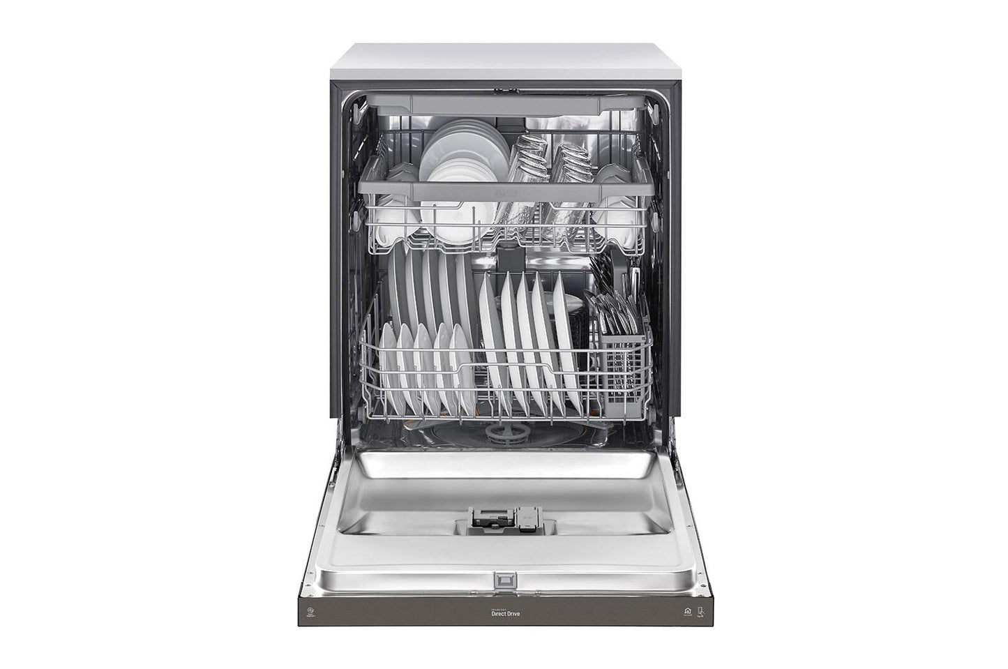 Lg LDFN4542D Front Control Dishwasher With Quadwash&#8482; And 3Rd Rack