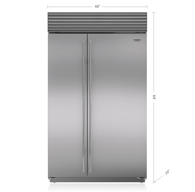 Sub-Zero BI48SSPH 48" Classic Side-By-Side Refrigerator/Freezer