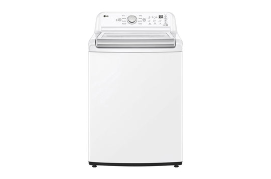 Lg WT7155CW 4.8 Cu. Ft. Mega Capacity Top Load Washer With 4-Way™ Agitator & Turbodrum™ Technology