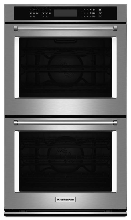 Kitchenaid KODE507ESS 27" Double Wall Oven With Even-Heat™ True Convection - Stainless Steel