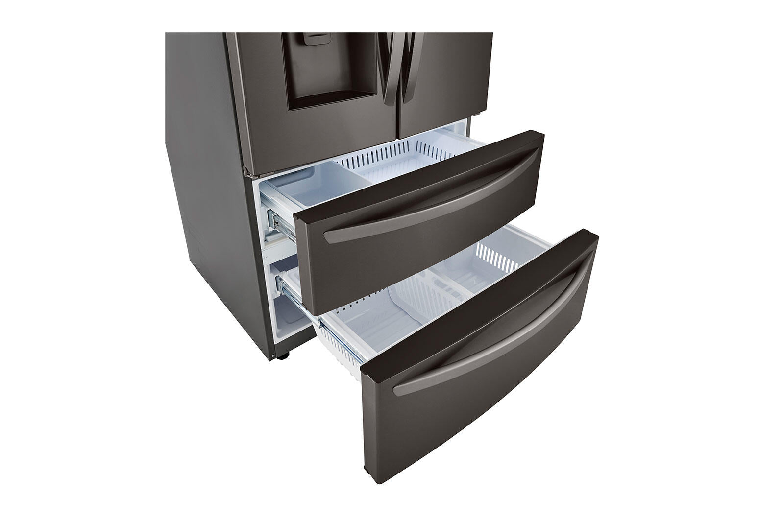 Lg LMXC22626D 22 Cu Ft. Smart Counter Depth Double Freezer Refrigerator