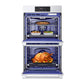 Lg WDES9428F Lg Studio 9.4 Cu. Ft. Smart Instaview® Electric Double Built-In Wall Oven With Air Fry & Steam Sous Vide
