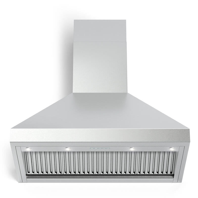 Verona VECHW48GSS Designer Series 48" Wall-Mounted Chimney Hood