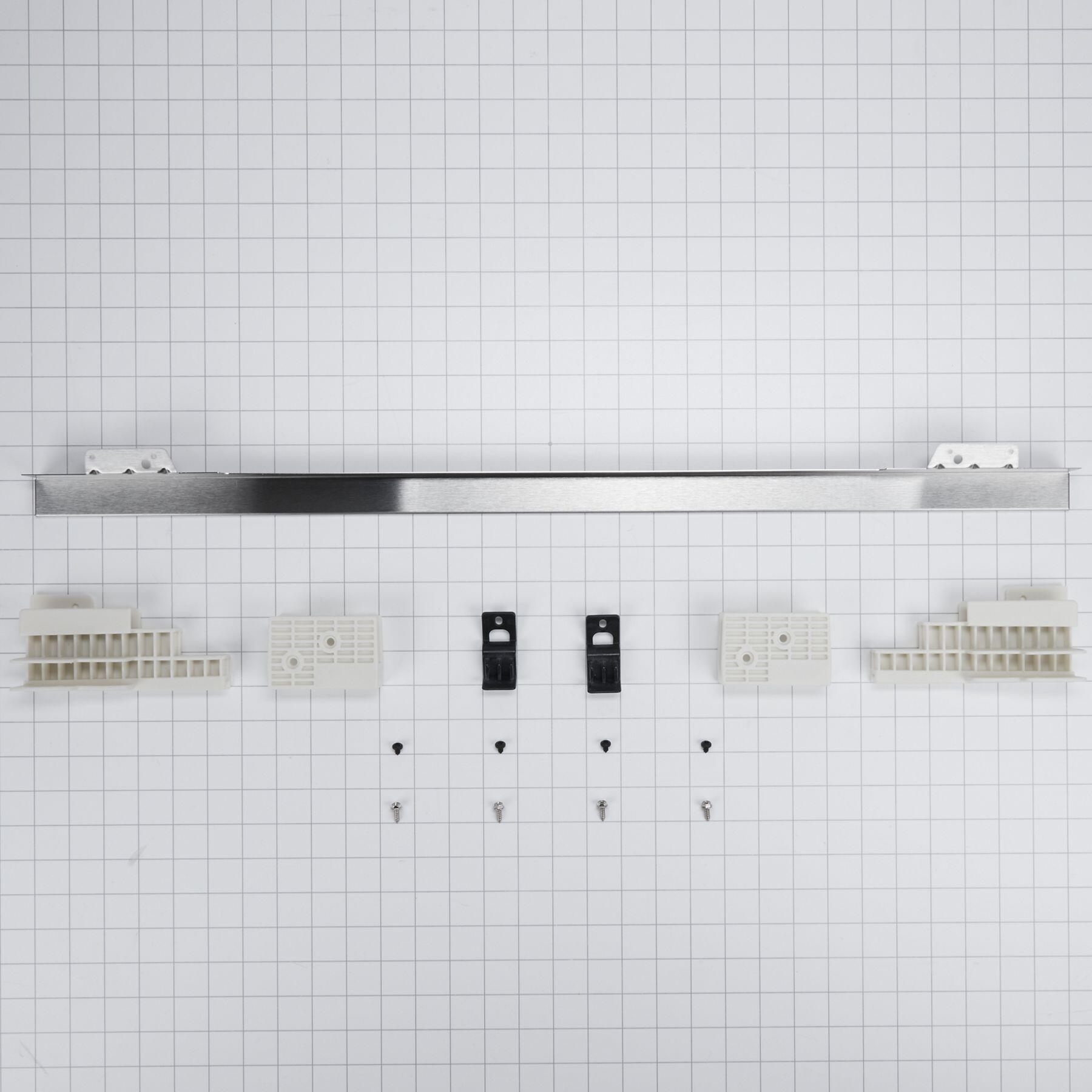 Kitchenaid W11123004 30" Combination Wall Range Flush Installation Trim Kit, Stainless Steel - Other