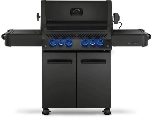 Napoleon Bbq P500RSIBPK3PHM Phantom Prestige 500 Rsib With Infrared Side And Rear Burners , Propane, Matte/Matt Black