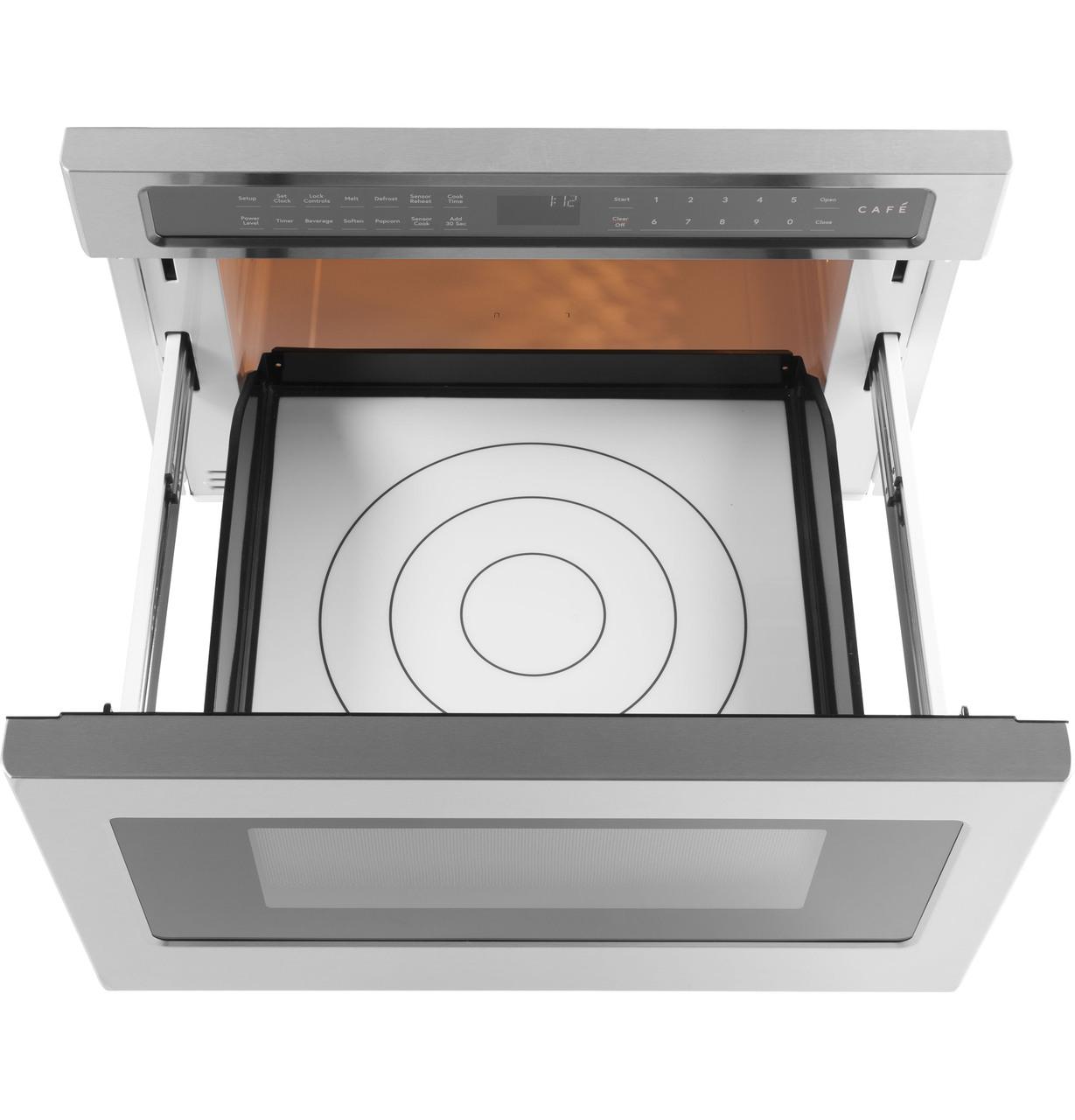 Cafe CWL112P2RS1 Café&#8482; Built-In Microwave Drawer Oven