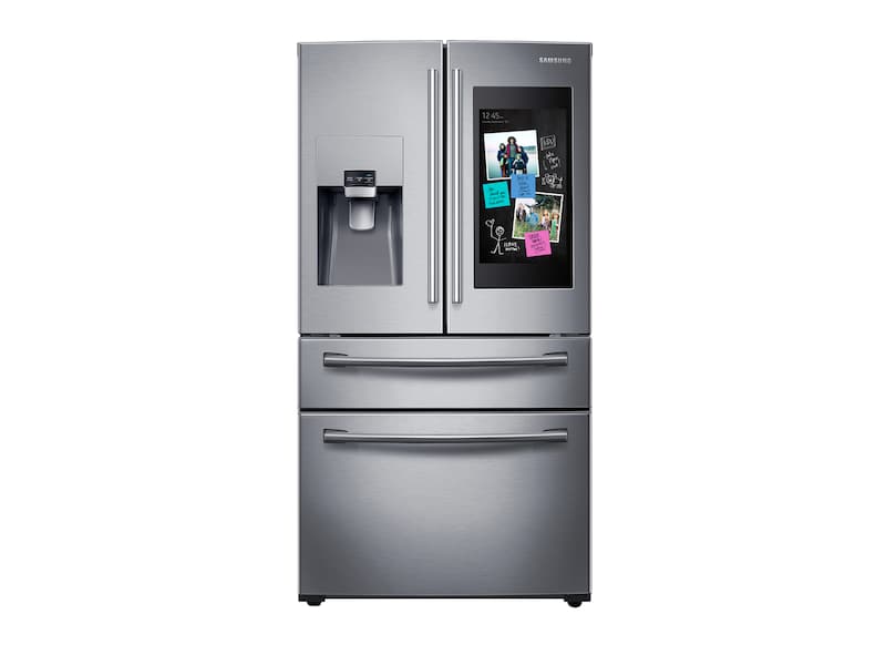 Samsung RF28NHEDBSR 28 Cu. Ft. Family Hub&#8482; 4-Door French Door Refrigerator In Stainless Steel
